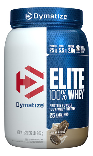 Proteína De Soro De Leite Em Pó Dymatize Elite 100% Biscoito