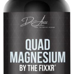 Quad Magnésio Por Dr. Amie | 4 Formas De Magnésio 500 Mg Por