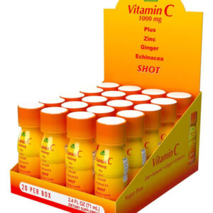 Vitamina C Shot 1000mg - Impulsionador Da Imunidade Com Zinc