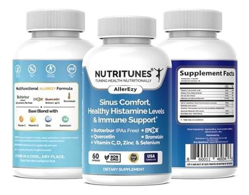 Nutritunes Allerezy: Equilibra Níveis De Histamina - Imagem 8