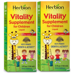 Suplemento De Vitalidade Herbion Naturals Para Crianças - Pr