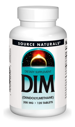 Source Naturals Dim, Diindolilmetano 200mg Com Bioperine, Vi