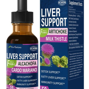 Nurbetoxa Milk Thistle & Alcachofra Extract Liver Support Dr