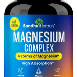 Suplemento Complexo De Magnésio 90 Cápsulas 500mg | Com Glic