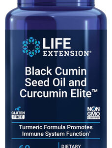 Life Extension Óleo De Semente De Cominho Preto E Extrato D