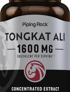 Piping Rock Tongkat Ali Para Homens | 1600mg | 120 Cápsulas