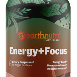 Earthnutri Energy + Focus Capsule, Cognetive, Humor And Memo