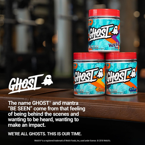 Ghost Intra Workout Powder, Blue Raspberry - Bcaas E Eaas, N - Imagem 5