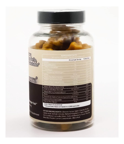 Yeguada La Reserva Hair And Nails Gummies, 5000 Mcg Biotina, - Imagem 8