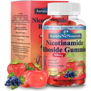 Suplemento Nad Gummies Sem Açúcar, Nad Nicotinamida Ribosíde