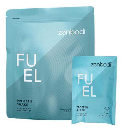 Proteína De Combustível Zenbodi Em Pó - 15 Pacotes Por Bolsa