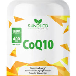 Sundhed Natural Coq10 Poderoso Antioxidante, Suporta Funções