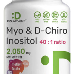 Suplemento De Myo-inositol E D-chiro Inositol (40:1) 2.050 M