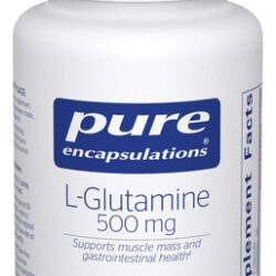 Encapsulações Puras L-glutamina 500 Mg | Suplemento Para Im