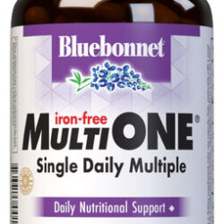 Cápsulas Vegetais Bluebonnet Nutrition Multi One (sem Ferro)