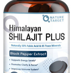 Suplemento Shilajit Nature Target Pure Himalayan 500 Mg 120