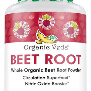 Cápsulas Orgânicas De Raiz De Beterraba Veda 1500 Mg - 300 C