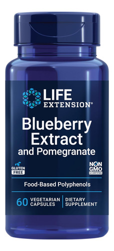 Life Extension Extrato De Mirtilo E Suplemento Antioxidante