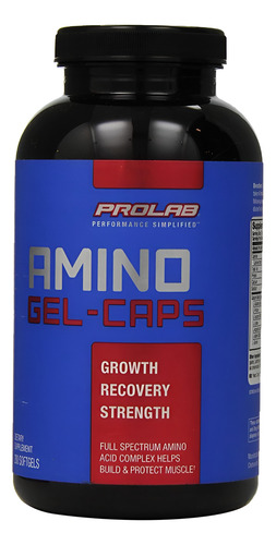 Prolab Nutrition Amino Gelcaps, 200 Sgel