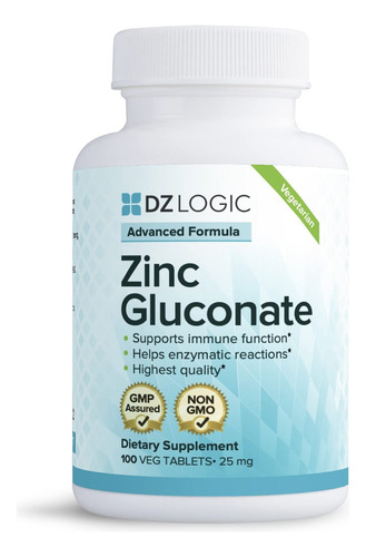Fórmula Avançada De Gluconato De Zinco Dzugan Physiologic 10