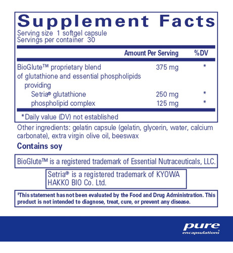 Pure Encapsulations Glutationa Lipossomal - Suporte Imunológ - Imagem 2
