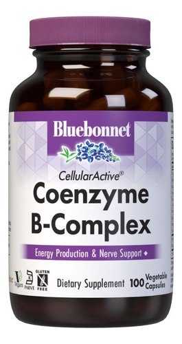 Bluebonnet Nutrition Cellular Active* Coenzima B-complex, Co