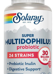 Probiótico De Cepa Solaray Super Multidophilus 24 | 30 Bilhõ