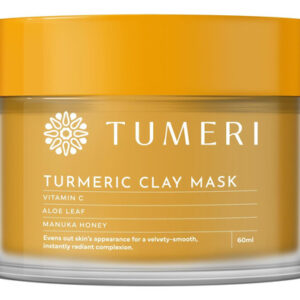 Máscara De Argila De Cúrcuma Tumeri Para Cuidados Faciais A