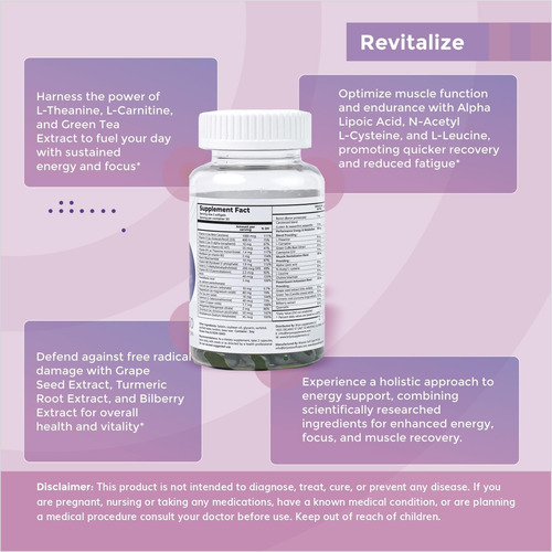 Briyo Revitalize - Boost De Energia E Função Muscular Suport - Imagem 5