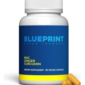 Suplemento Blueprint Bryan Johnson Nac - Promove Alívio Do E