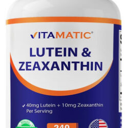 Luteína Vitamática 40mg Com Zeaxantina 10mg, Suplemento De A