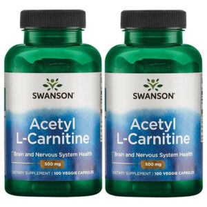 Swanson Acetil -l -carnitina - Suplemento De Aminoácidos Pro