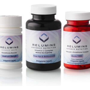 Relumins Advance Nutrition Gluta 1000, Vitamina C Max E Cáps