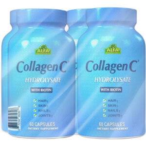 Alfa Vitamins Collagenc Hidrolisado - Cápsulas De Colágeno 4