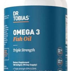 Óleo De Peixe Dr. Tobias Omega 3, 2000 Mg Triplo