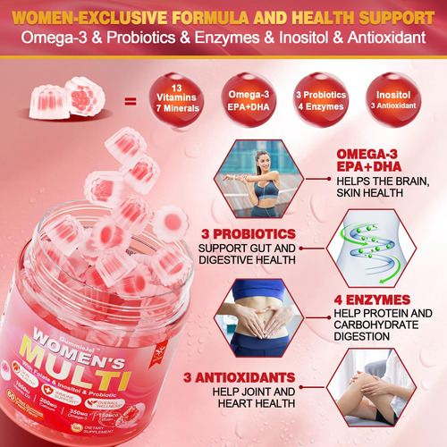 Gomas Multivitamínicas Sem Açúcar-gomas Multivitamínicas Che - Imagem 4