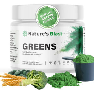 Natures Blast Greens Superfood Powder - 46 Superalimentos, P