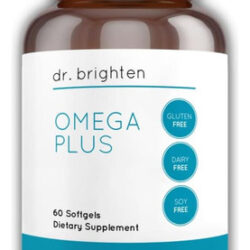 Dr. Brighten Omega Plus - 1600 Mg De Suplemento De Óleo De P