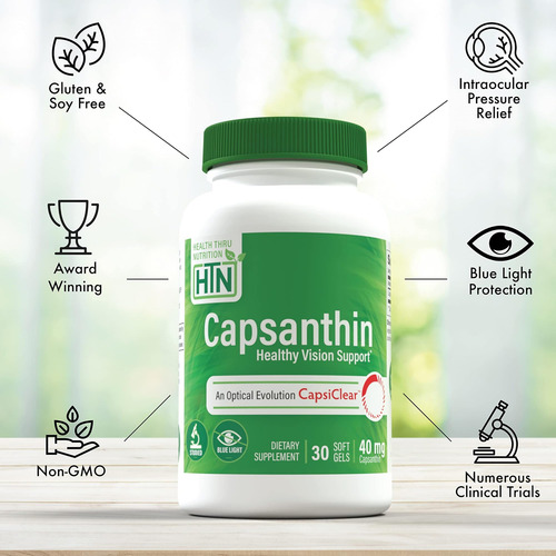 Health Thru Nutrition Capsantina 40mg - Suplemento Definitiv - Imagem 3