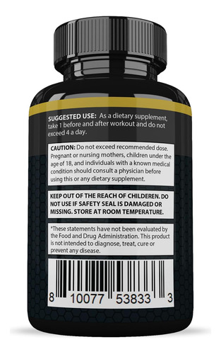 Vigor Now Max 1600mg Fórmula De Saúde Masculina 60 Cápsulas - Imagem 5