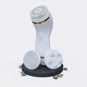 Escova De Limpeza Facial Sem Fio 4 Em 1 Perry Ellis E Massag