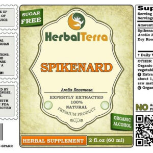 Tintura De Nardo Orgânico Herbal Terra Llc 30x120 Ml