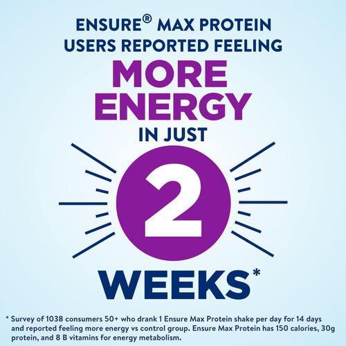 Batido Líquido Ensure Max Protein Nutrition, Com 30g De Prot - Imagem 8