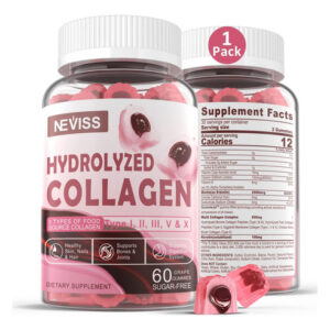 Peptídeos De Colágeno Hidrolisado Gummies 800mg, Multi Peptí