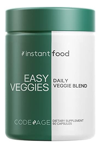 Codeage Instantfood Easy Veggies, Mais De 15 Vegetais Equiv