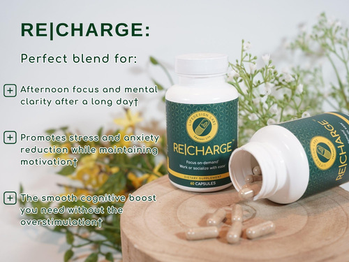 Lifedesign Labs Re|charge (60 Contagens) - O Suplemento De F - Imagem 3