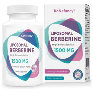 Suplemento Berberina Hcl 1500mg - Cápsulas Lipossomais De Be