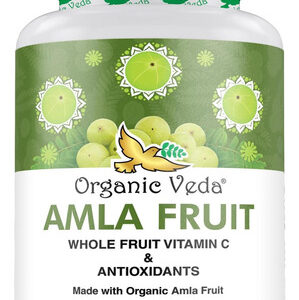Cápsulas Orgânicas De Veda Amla - 1500 Mg, 300 Cápsulas Amla
