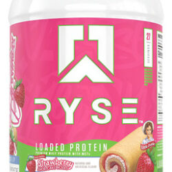 Proteína Em Pó Ryse Loaded Little Debbie Strawberry 2 Libras