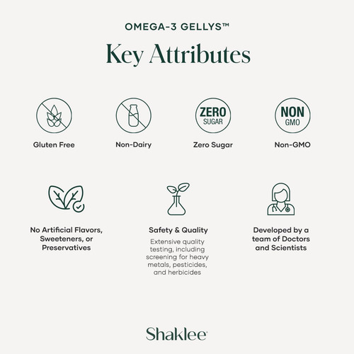 Shaklee - Omega-3 Gellys - Gomas De Limonada De Morango - M - Imagem 5